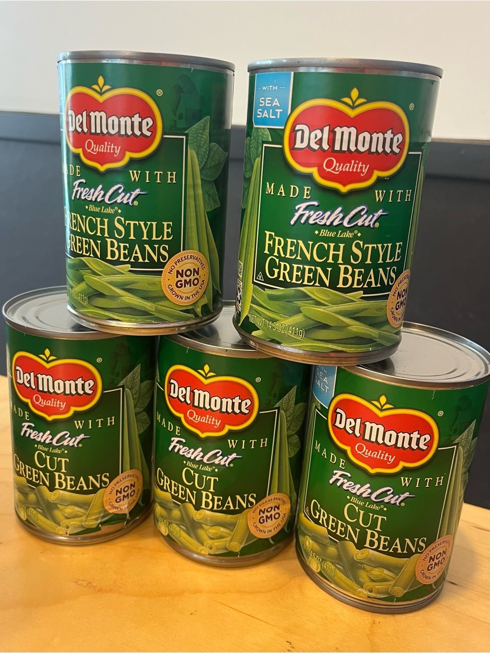 Green Beans Variety Pack - Fresh Cut French Style & Cut Green Beans (Green)